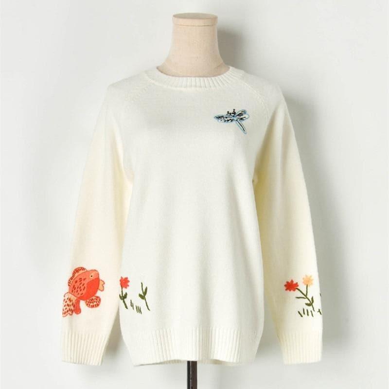 knitted pullover