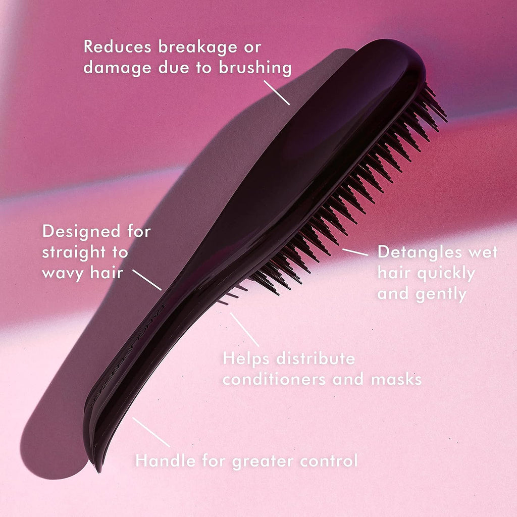 Tangle Teezer The Ultimate Detangling Brush, Dry and Wet Hair Brush Detangler for All Hair Types, Liquorice Black