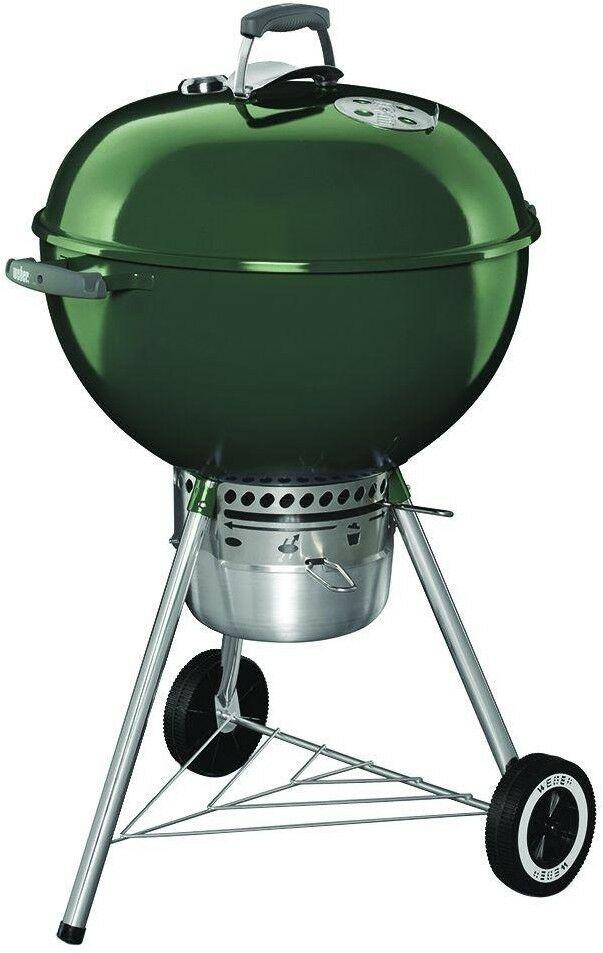 22 in. Original Kettle Premium Charcoal Grill GREEN -In Thermometer