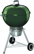 22 in. Original Kettle Premium Charcoal Grill GREEN -In Thermometer