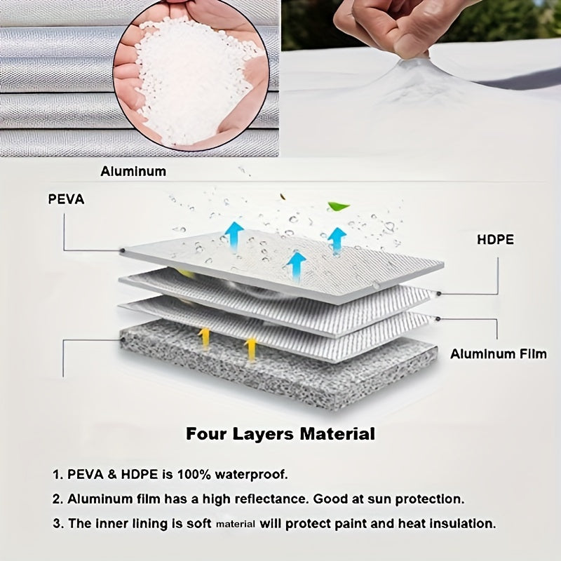 4 Pack Waterproof Tire Covers: Protect Your RV Trailer Camper Wheels from Corrosion!