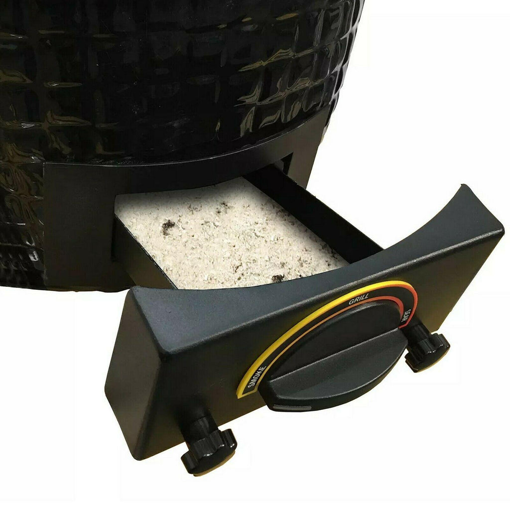 Kamado Grill Ceramic Smoker  Steel Grate