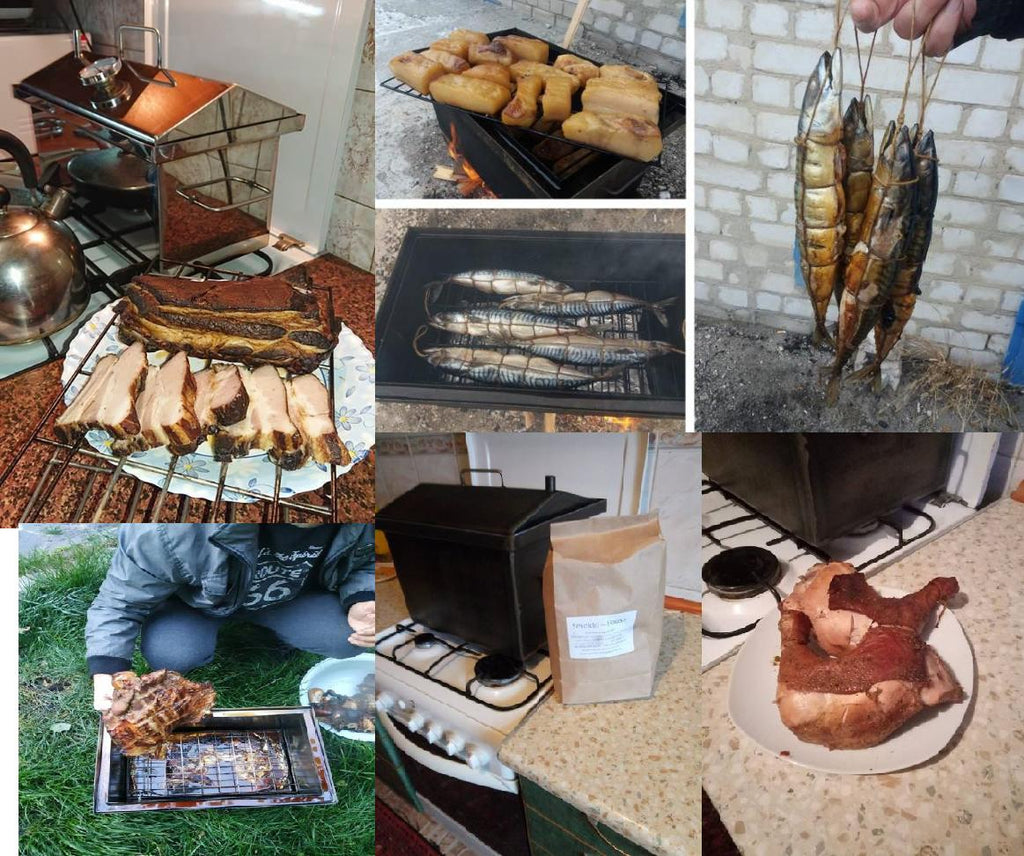 BBQ GRILL  - MEAT, FISH  STEEL,  PICNIC AT HOME