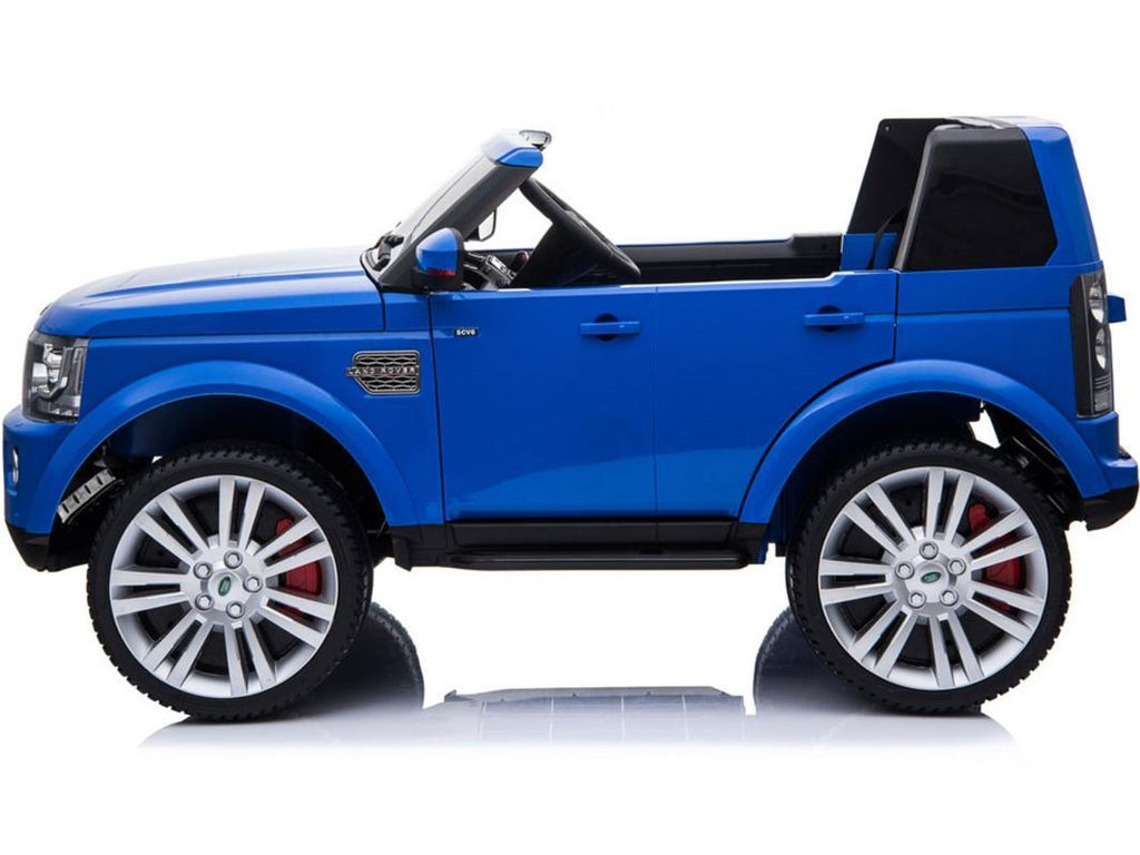Land Rover Discovery 12v Kids Battery Powered Car 2 Seater Blue (2.4ghz RC)