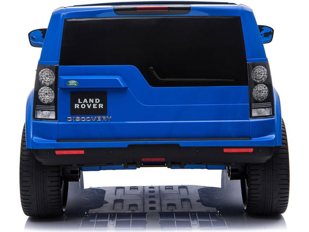 Land Rover Discovery 12v Kids Battery Powered Car 2 Seater Blue (2.4ghz RC)