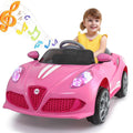 Lowestbest Electric Cars Toy for Kids, Kids Electric Ride On Cars, 6V Power Ride-On Truck for Children Child, With Remote Control, Music