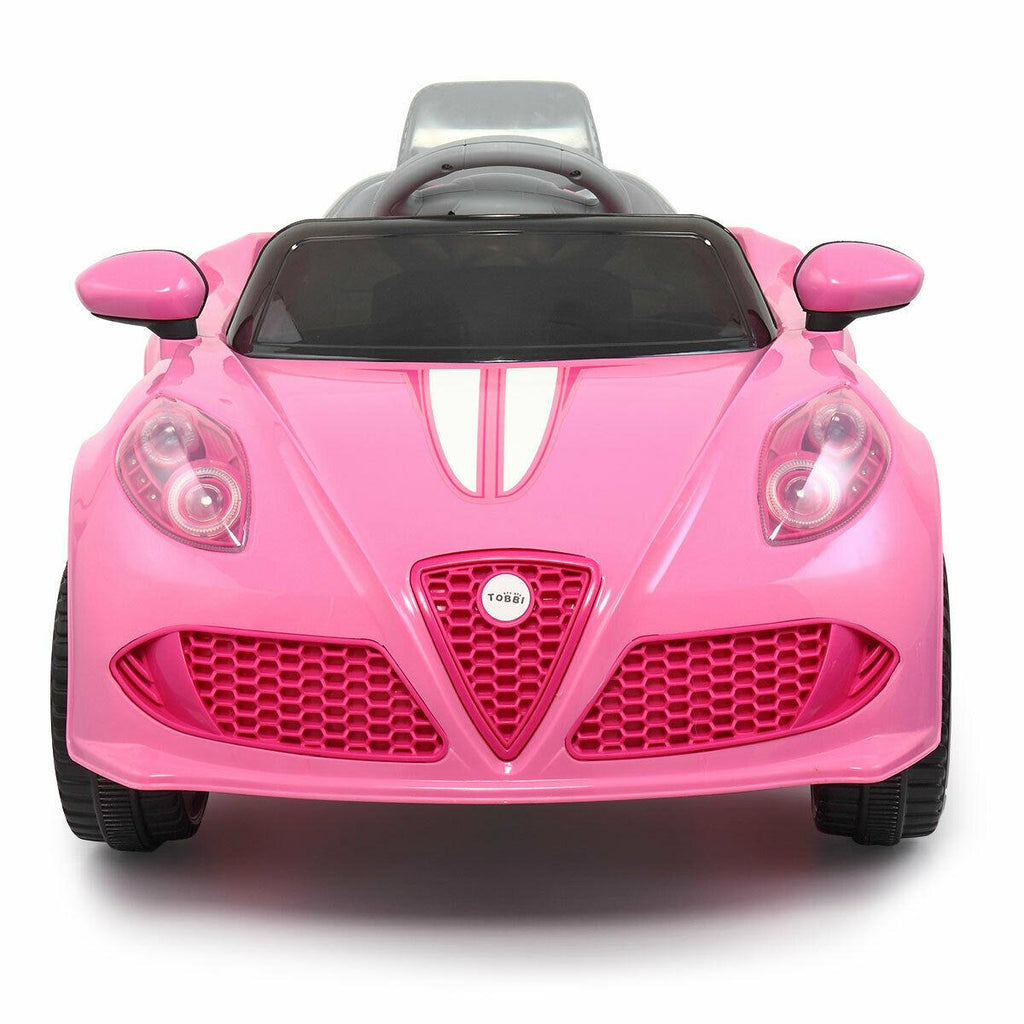 Lowestbest Electric Cars Toy for Kids, Kids Electric Ride On Cars, 6V Power Ride-On Truck for Children Child, With Remote Control, Music