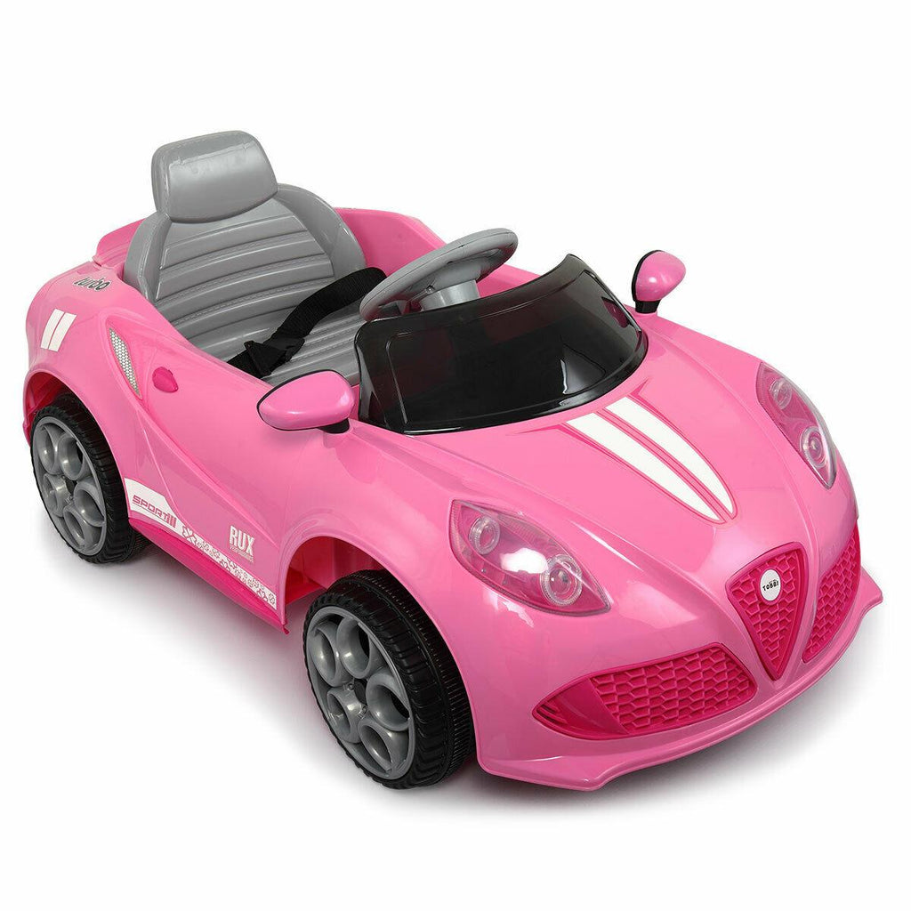 Lowestbest Electric Cars Toy for Kids, Kids Electric Ride On Cars, 6V Power Ride-On Truck for Children Child, With Remote Control, Music