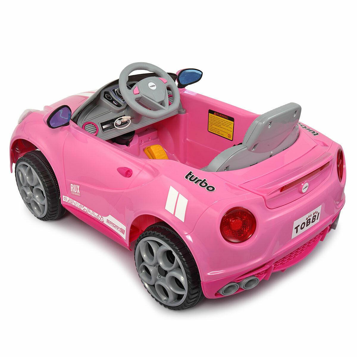 Lowestbest Electric Cars Toy for Kids, Kids Electric Ride On Cars, 6V Power Ride-On Truck for Children Child, With Remote Control, Music
