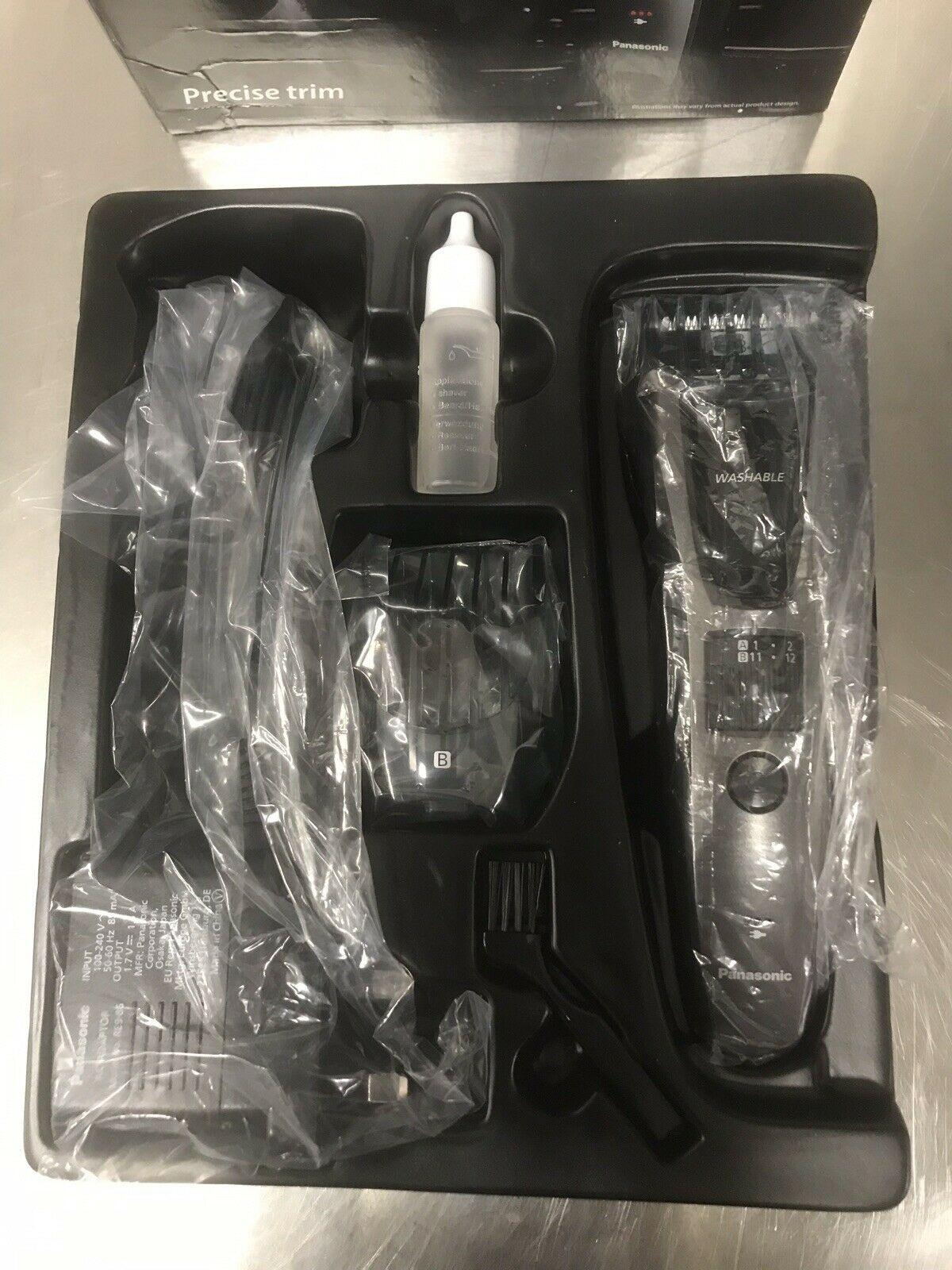 Panasonic ER-GB60 Cordless Trimmer - Black/Grey