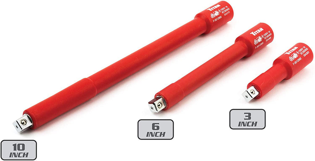 68100 19Piece 3/8" Drive VDE Insulated Socket Set