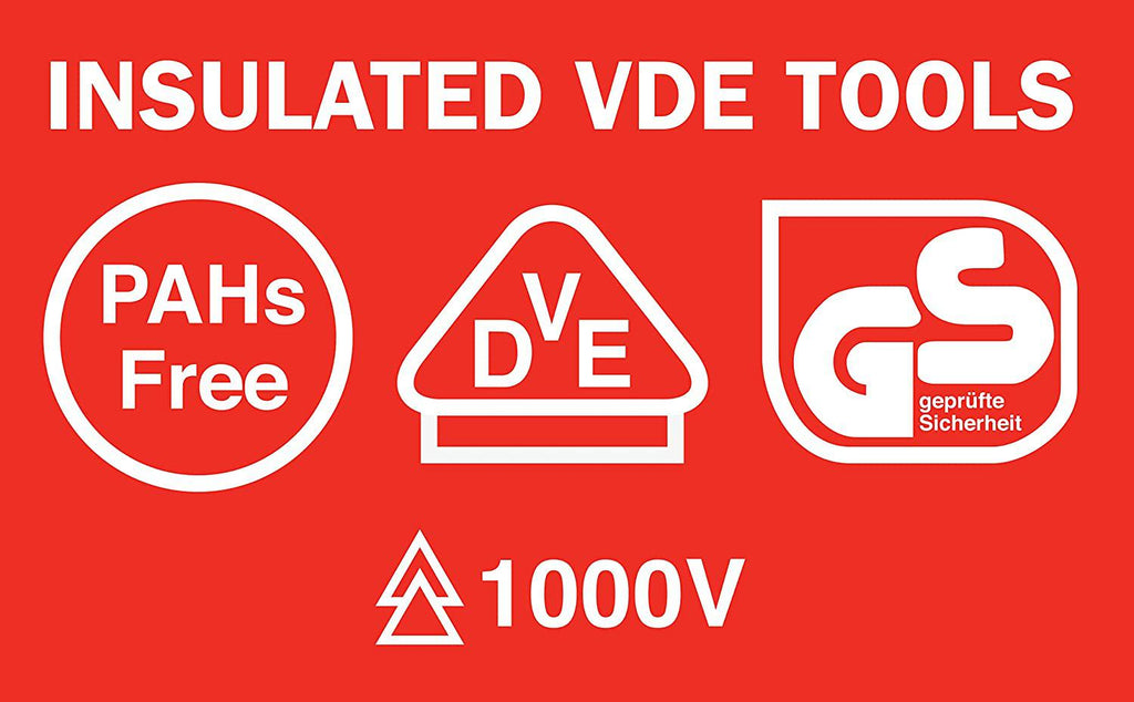 68100 19Piece 3/8" Drive VDE Insulated Socket Set
