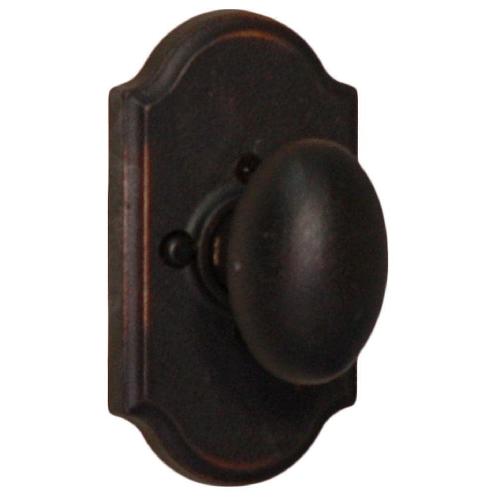 Molten Bronze Oil-Rubbed Bronze Premiere Privacy Bed/Bath Durham Door Knob