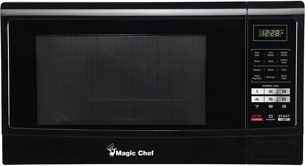 Magic Chef MCM1611B 1100W Oven, 1.6 cu. ft, Black Microwave