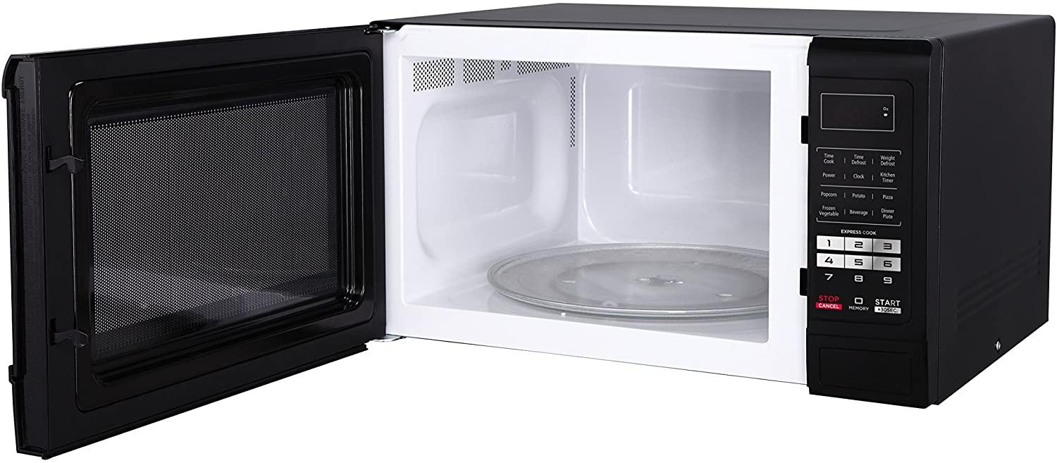 Magic Chef MCM1611B 1100W Oven, 1.6 cu. ft, Black Microwave