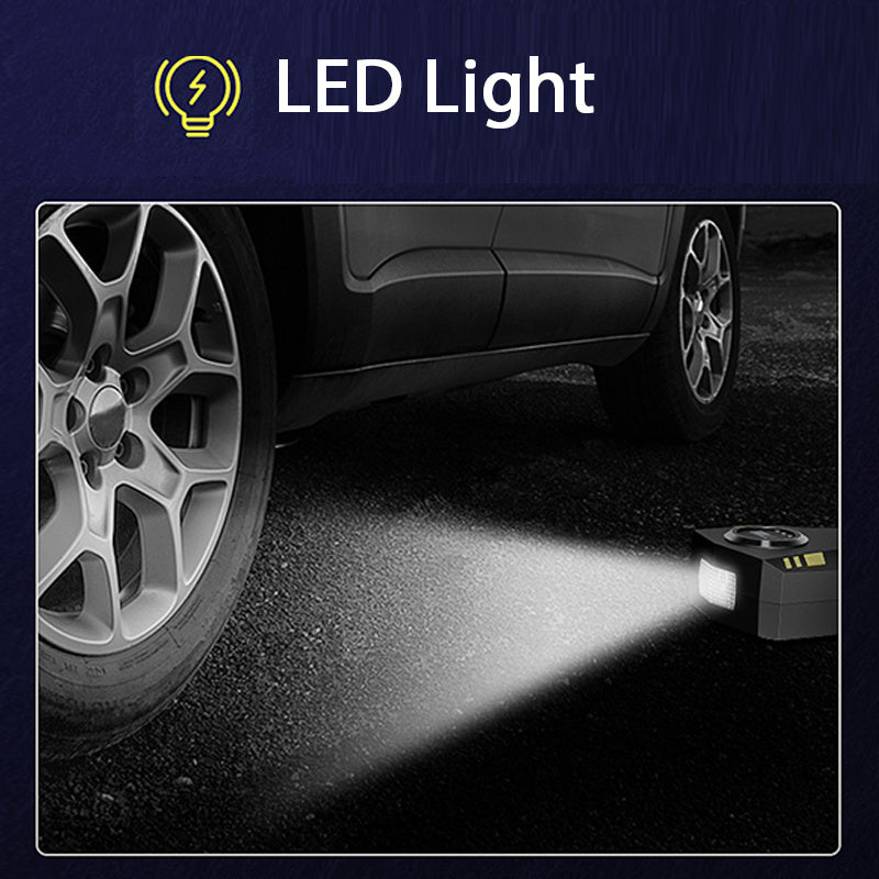 120W Car Portable Air Compressor Pump, Digital Tire Inflator 150 PSI Auto Air Pump For Car Motorcycle LED Light Tire Pump