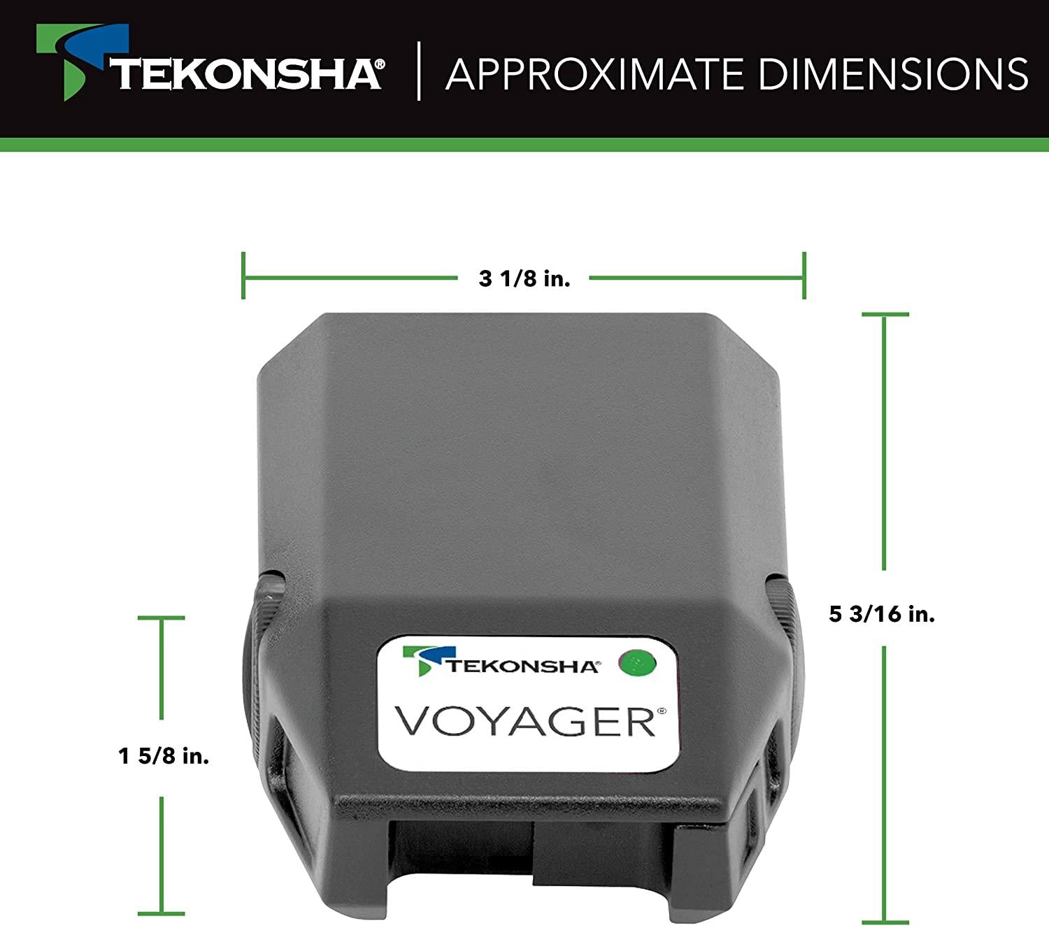 Tekonsha 9030 Voyager Electronic Brake Control , Black