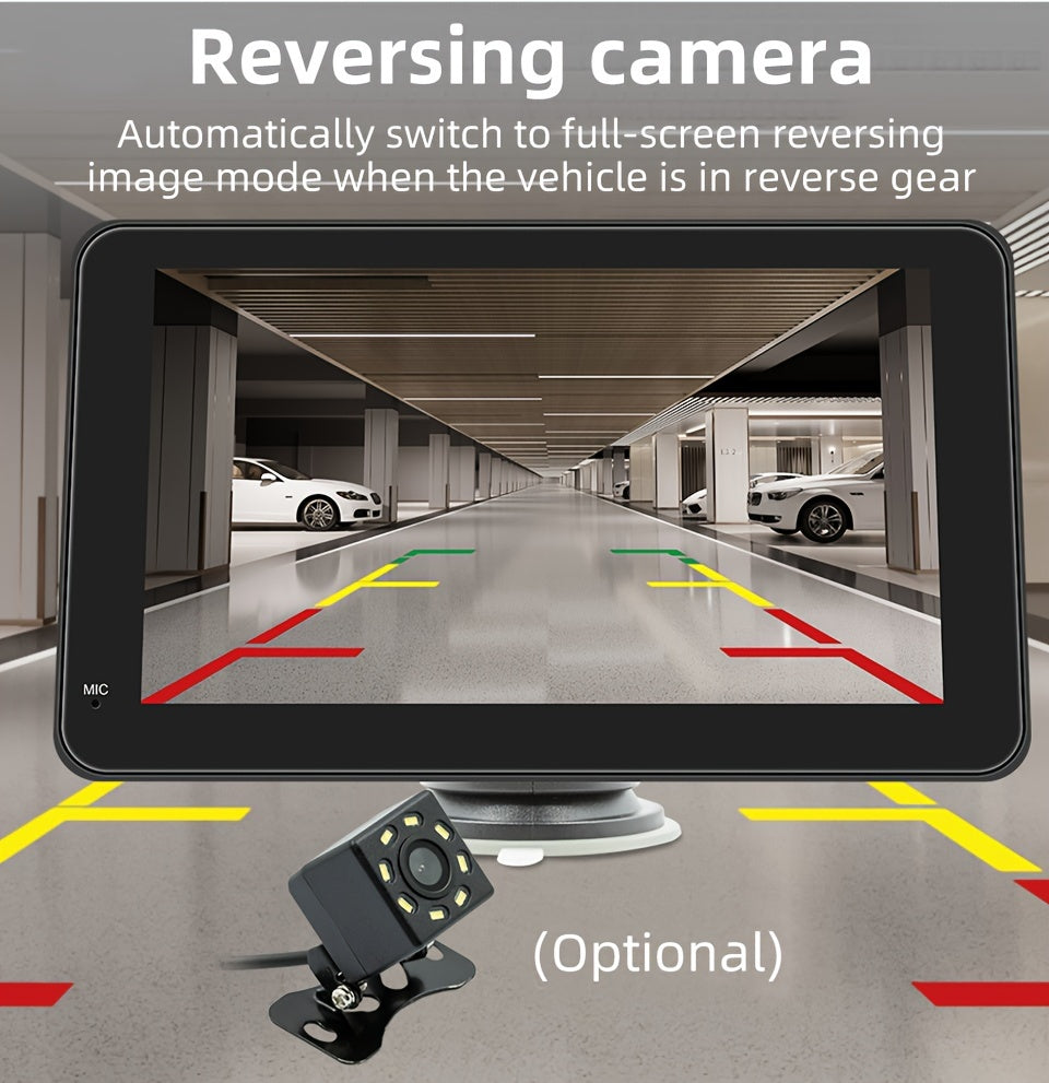 Car Stereo, Portable Wireless 7"Touch Screen For Android Auto Automatic Multimedia Player, Navigation Screen