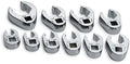 SK 4508 SuperKrome 10 Piece 3/8-Inch Drive 3/8-Inch to 1-Inch Flare Nut Crowfoot Wrench Set