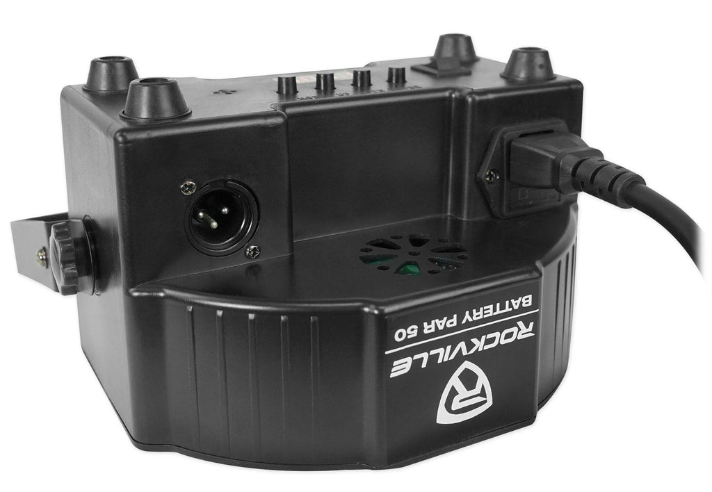 Chauvet DJ Nimbus Dry Ice Fog Machine Fogger+DJ Facade+2) Battery Par Lights