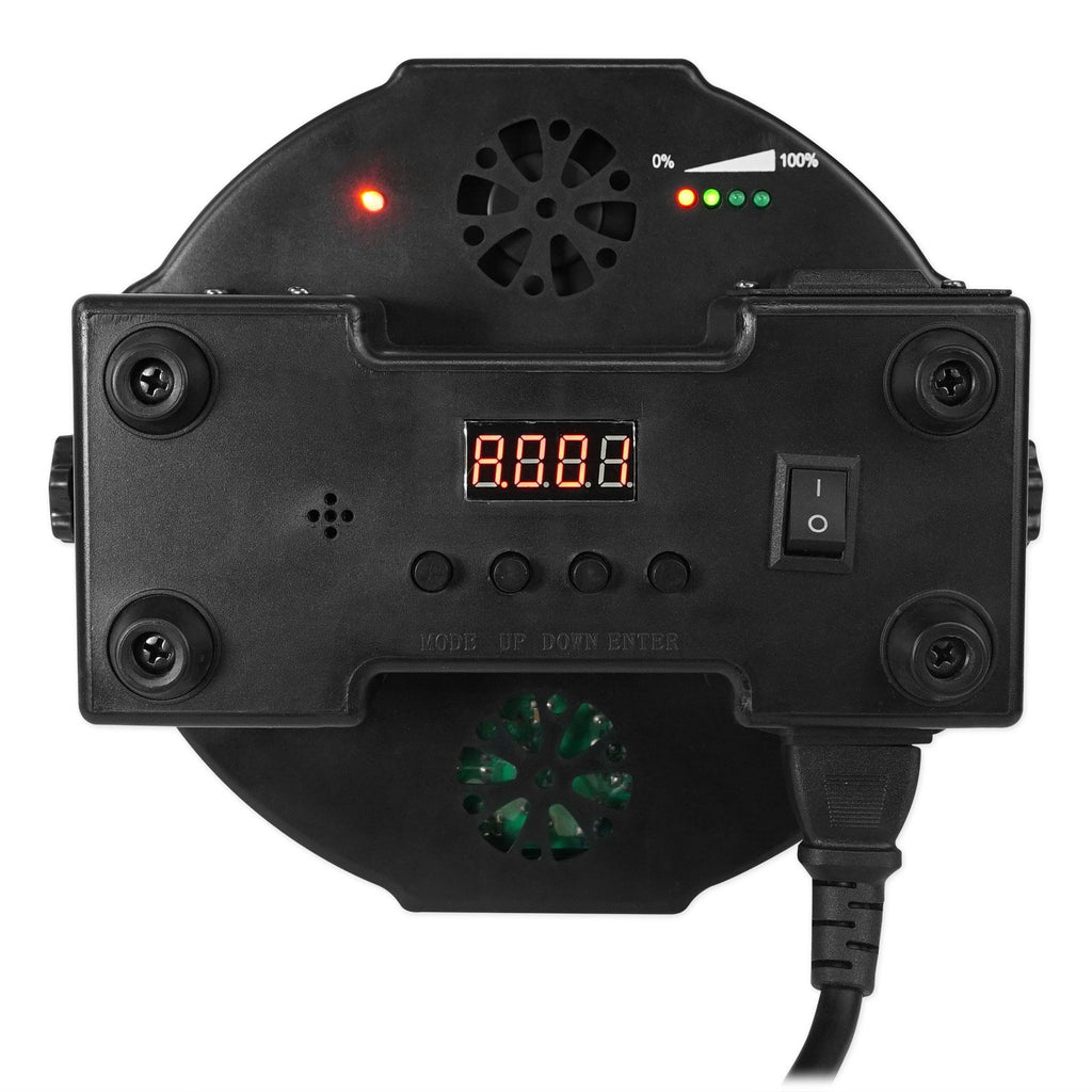 Chauvet DJ Nimbus Dry Ice Fog Machine Fogger+DJ Facade+2) Battery Par Lights
