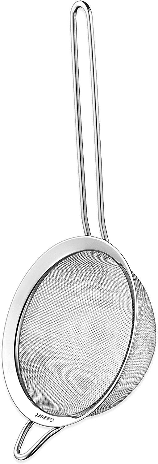 Cuisinart CTG-00-3MS Set of 3 Fine Set of Mesh Strainers, Stainless Steel, Pack of 3