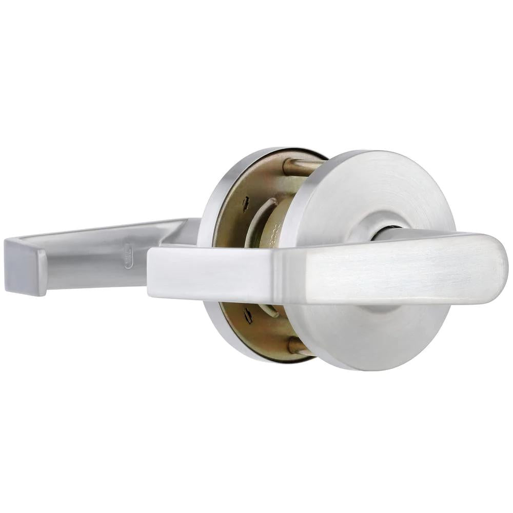 Commercial 2-3/4 in. Satin Chrome Heavy Duty PassaHall/Closet Door Lever