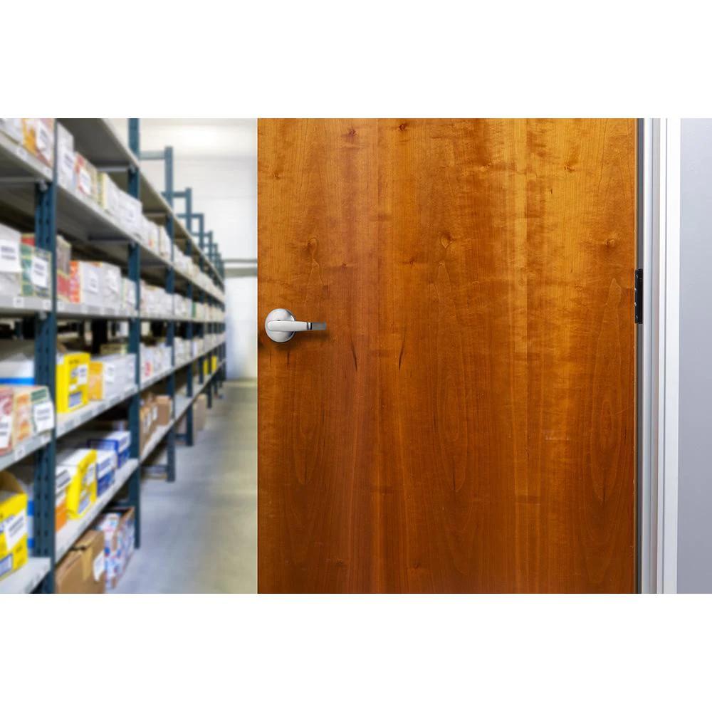 Commercial 2-3/4 in. Satin Chrome Heavy Duty PassaHall/Closet Door Lever