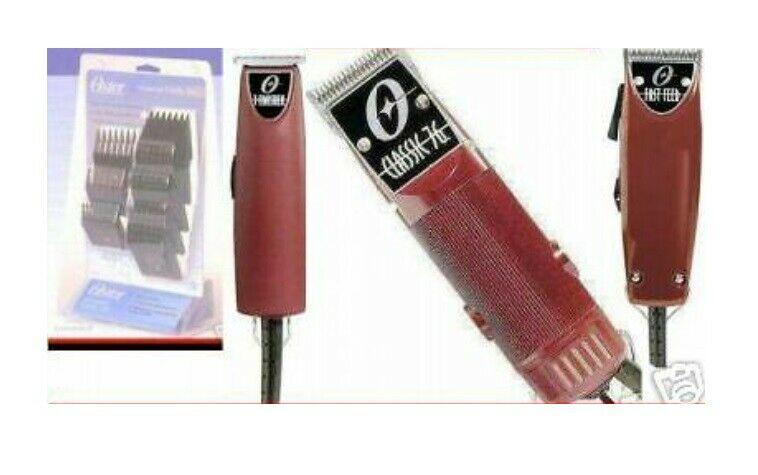 Oster Classic 76 Hair Clipper+fast Feed+t Finisher+comb