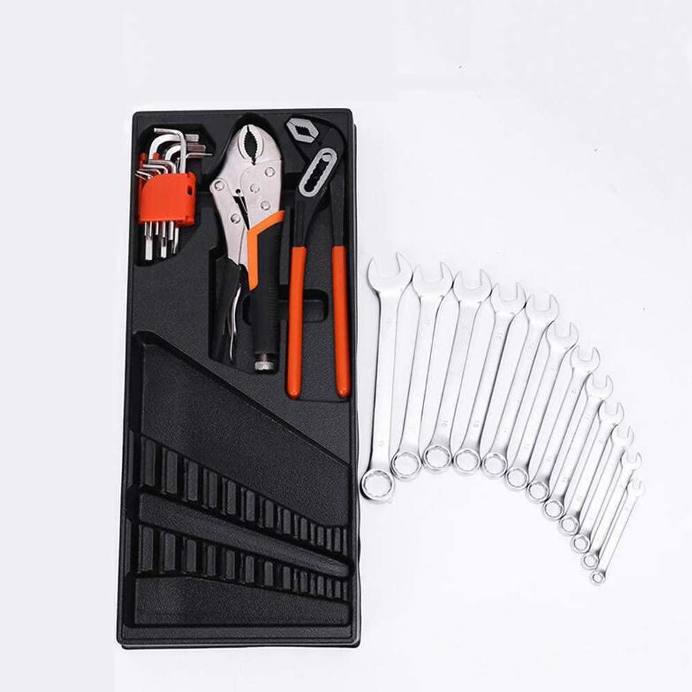 Auto/Home Repair Tool Kit Hand Household Repair Tools Set Set Includes – Socket Set, Wrench (Tool Kit for Home, Office, or Car)