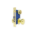 Brass Mortise Entry Gate Right Hand Door Lock Set with 2.5 in. Backset and 2 SC1 Keys