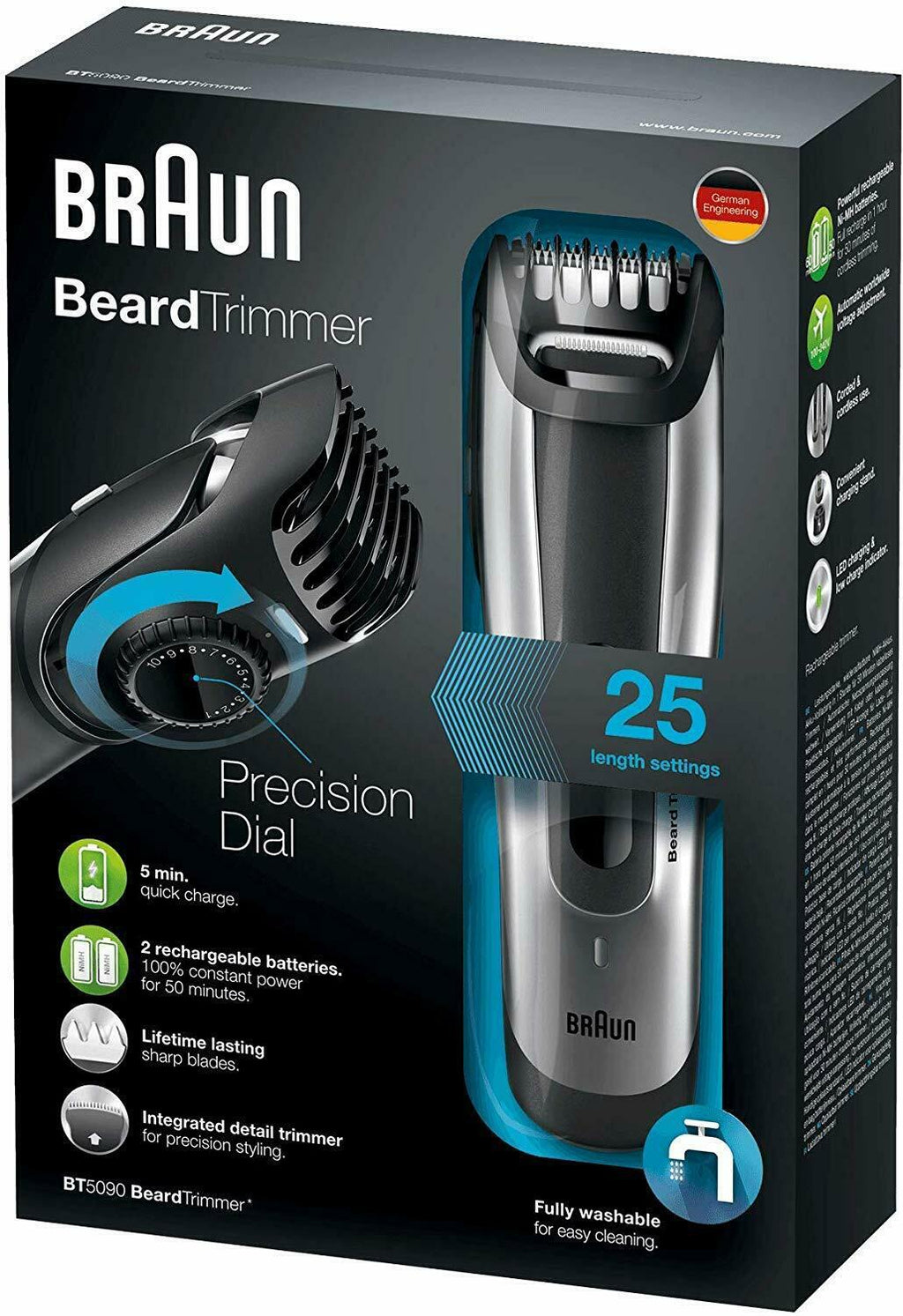Beard Trimmer Braun BT5090 for Men Best Beard Trimmer Lowest Price