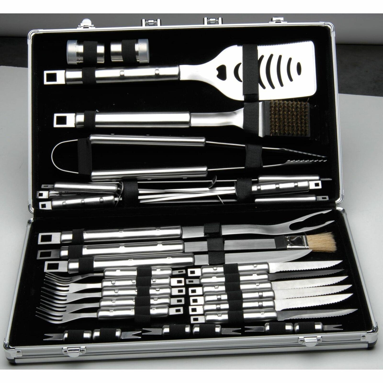 Cubo 33pc BBQ Set, Essentials - Silver Silver