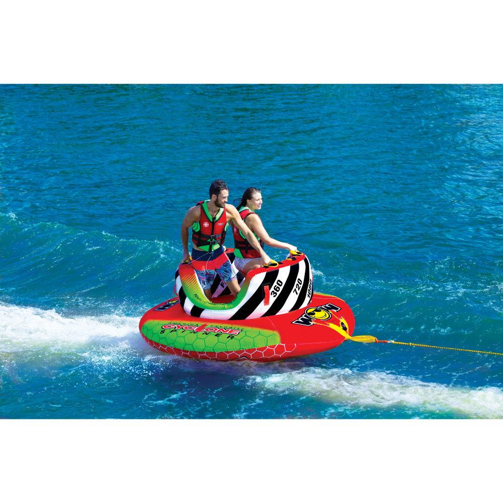 WOW Watersports 20-1070 Towable Cyclone Spinner 1-2 Person