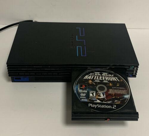 Sony PLAYSTATION 2 SCPH-30001 Video Gioco Console Joystick Memoria Battlefront 2