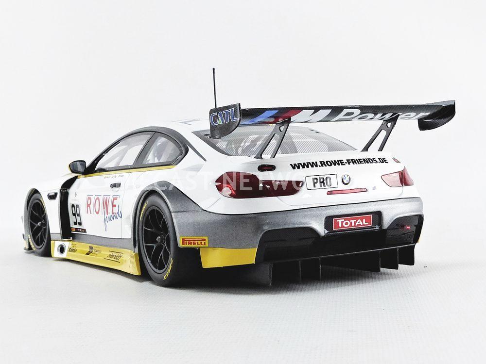 Minichamps 155162699 2016 BMW M6 GT3 No.99 , Eng &amp; Sims Winners 24 Hours SPA Limited Edition 1 by 18 Diecast Model Car - 400 Piece