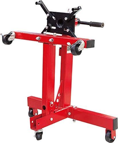BIG RED T26801 Torin Steel Rotating Engine Stand with 360 Degree Rotating Head and Folding Frame: 3/4 Ton (1,500 lb) Capacity, Red