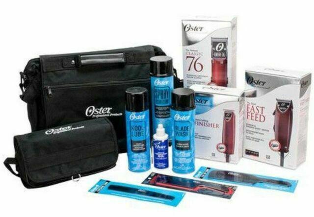 Oster Deluxe Fast Feed Classic 76 Hair Clipper and T-finisher Trimmer Barber