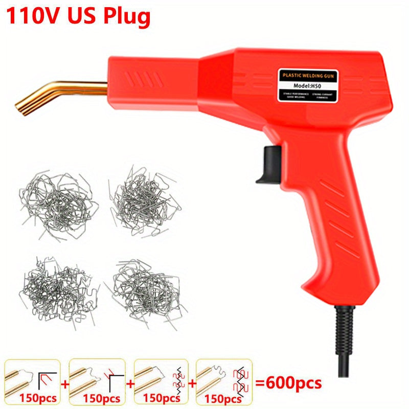 Hot Stapler Plastic Welding Machine Bumper Repair Kit Soldering Iron For Plastic Repair Car Bumper Repair Welding Gun