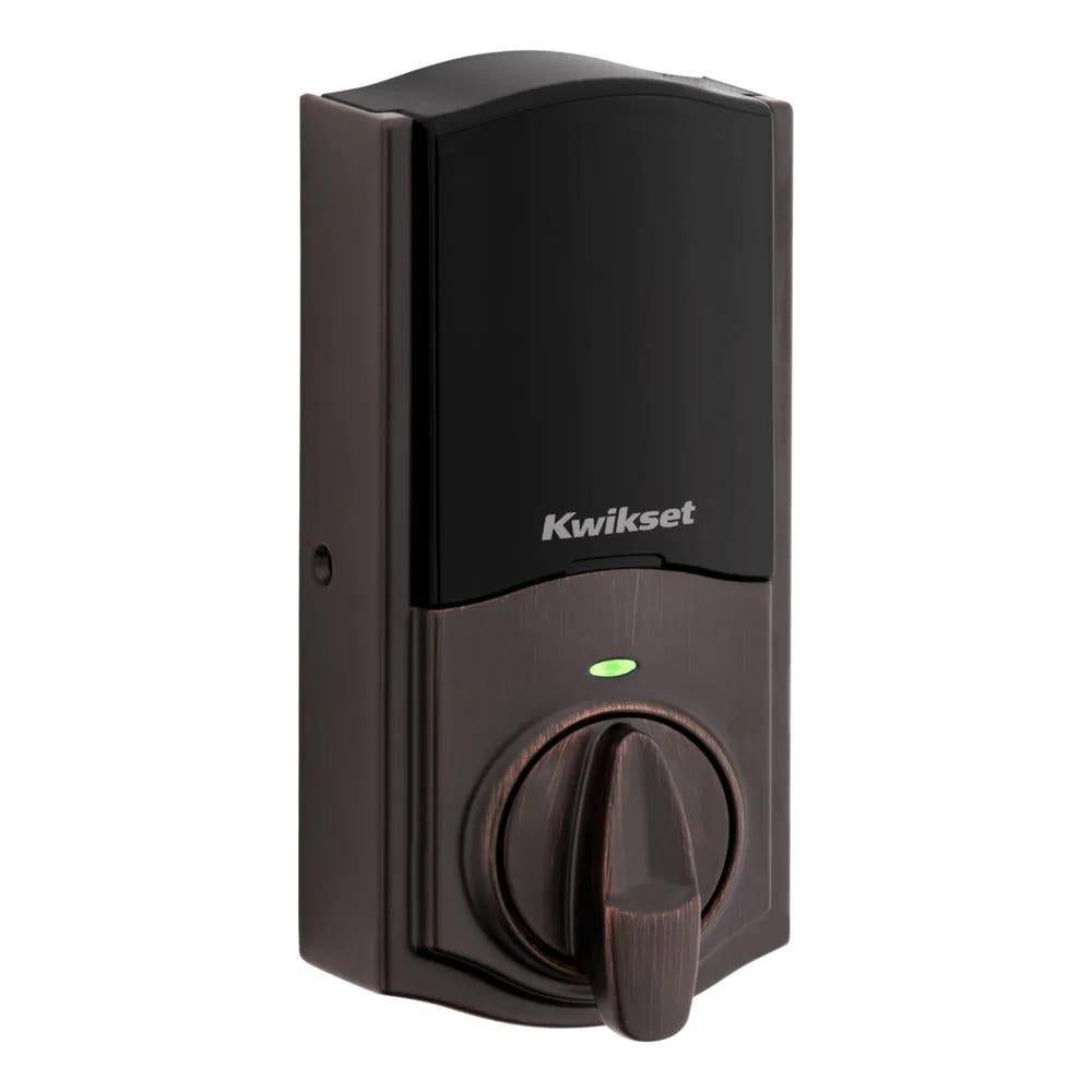 Halo Touch Venetian Bronze Traditional Fingerprint Wi-Fi Electronic Smart Lock Deadbolt Featuring SmartKey Security