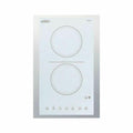 Summit CR2B15T1BTK15 2-Burner Cooktop in White - 115V