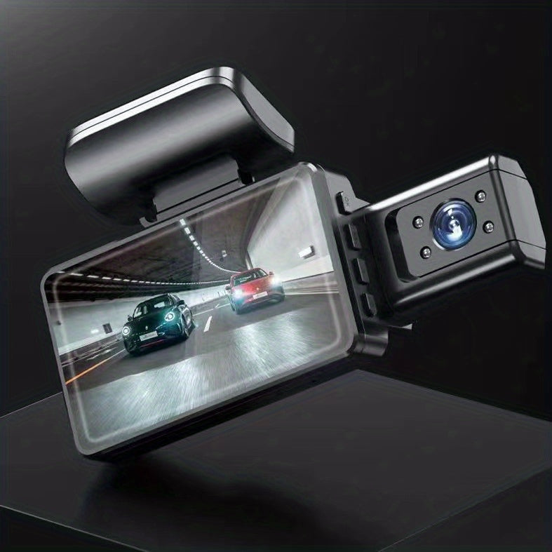 Dual Lens Dash Cam: Get Crisp 1080P Video Recording Day &amp; Night - 3.16 Wide Angle View!