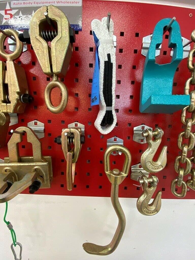 5 Star 16 Piece Heavy Duty AUTO Body Frame Machine Pulling Tools and Clamps Set