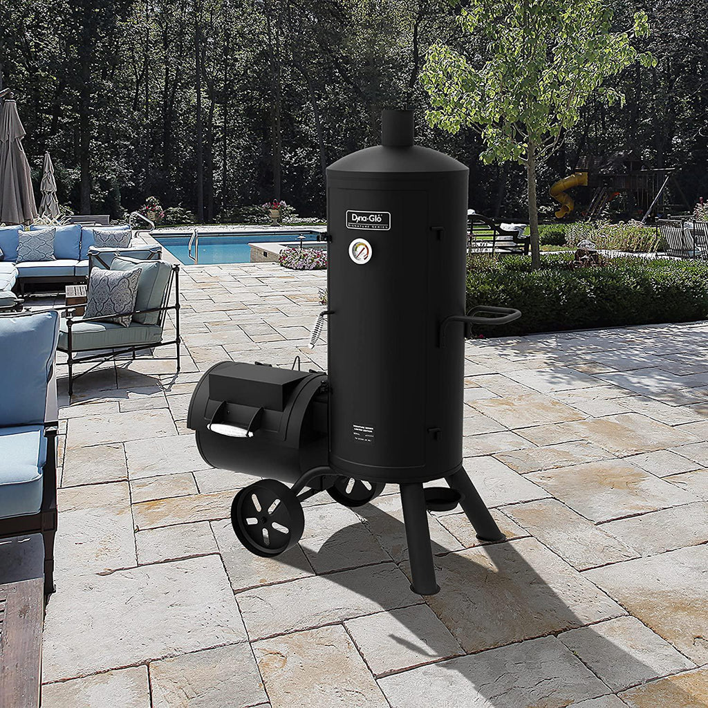 Signature Series DGSS1382VCS-D Heavy-Duty Vertical Offset Charcoal Smok