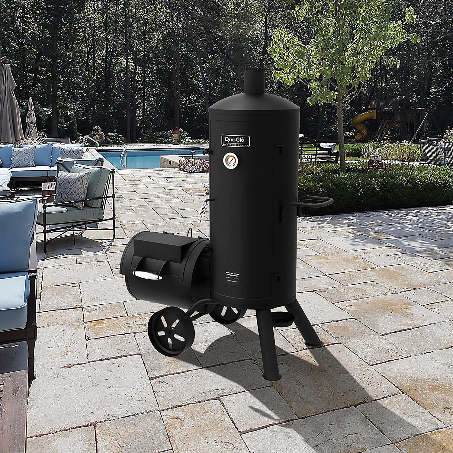 Signature Series DGSS1382VCS-D Heavy-Duty Vertical Offset Charcoal Smok
