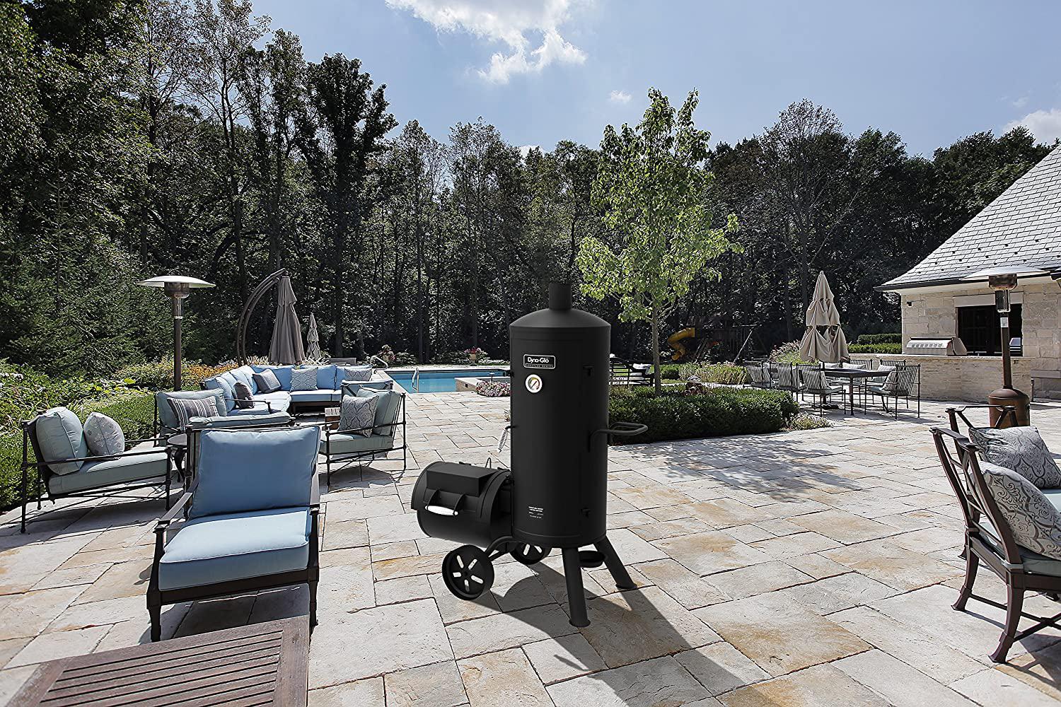Signature Series DGSS1382VCS-D Heavy-Duty Vertical Offset Charcoal Smok