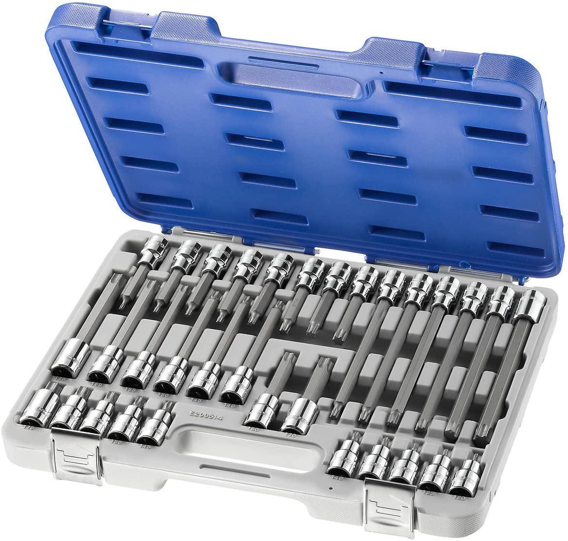 ' E200514 1/2 TORX Bit Socket Set – 32 Piece Set