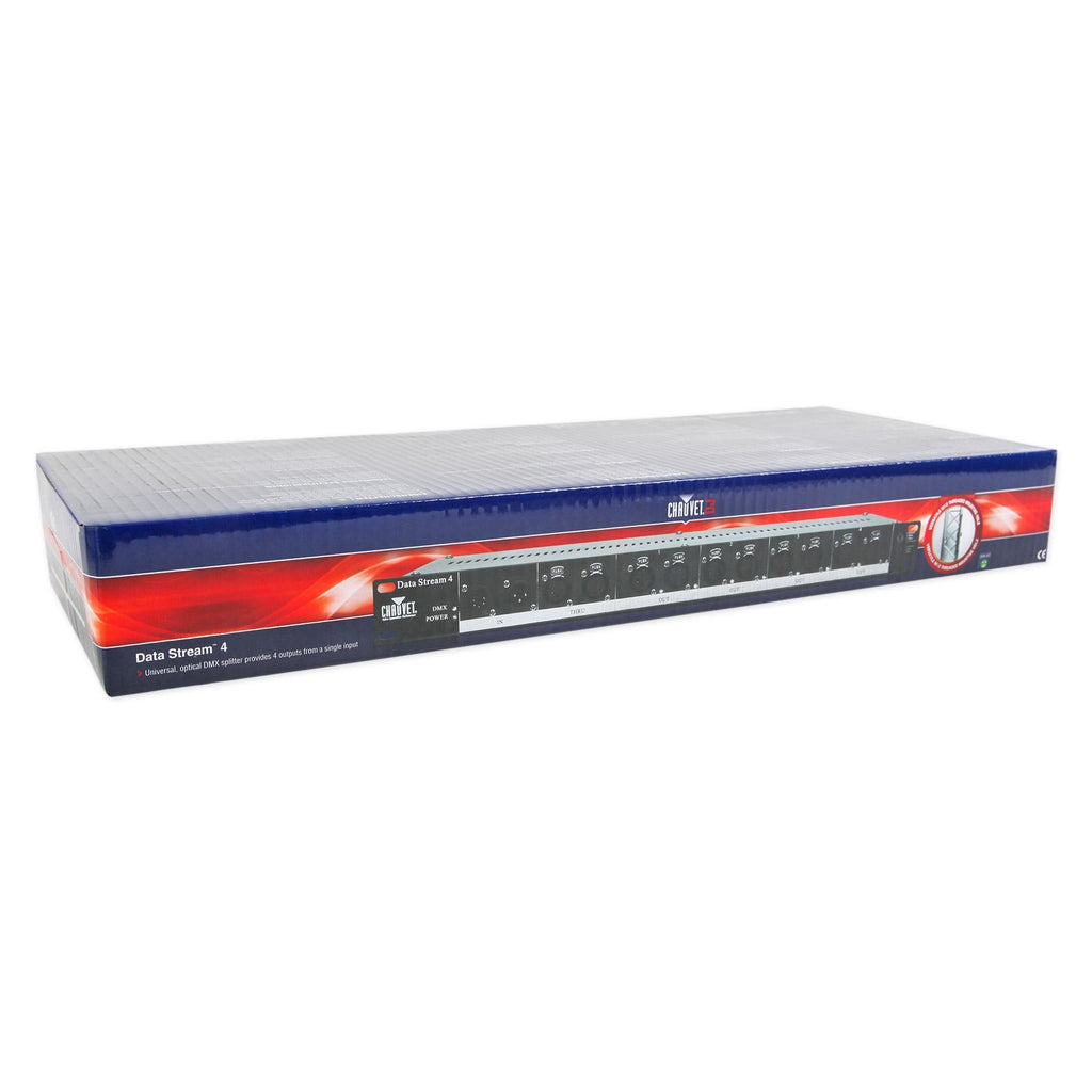 4 Chauvet DJ DATASTREAM 4 Data Stream 1-4 Optical Splitters