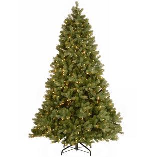 Ergode 7.5 ft. Downswept Douglas(R) Fir Tree with Dual Color LED Lights
