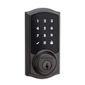 Z-Wave SmartCode 916 Touchscreen Venetian Bronze Single Cylinder Electronic Deadbolt Featuring SmartKey Security